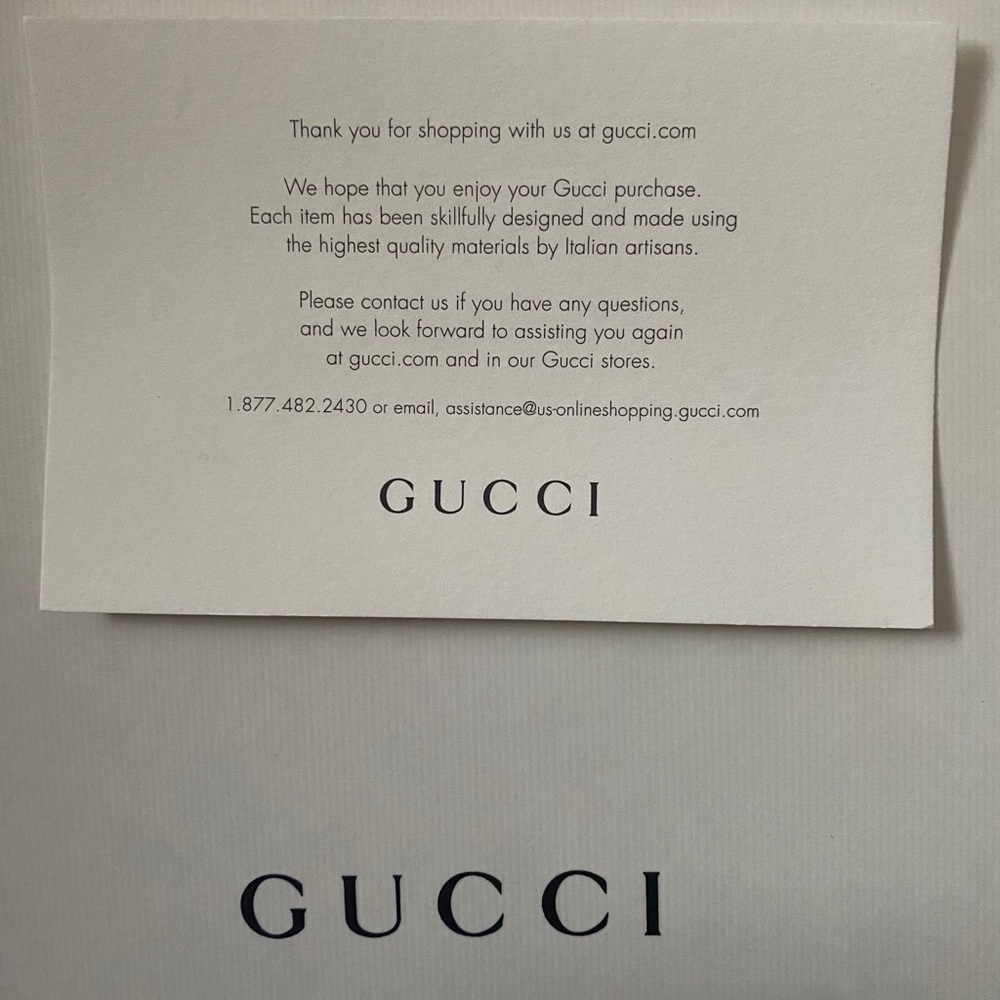 Authentic Gucci Cotton Socks.